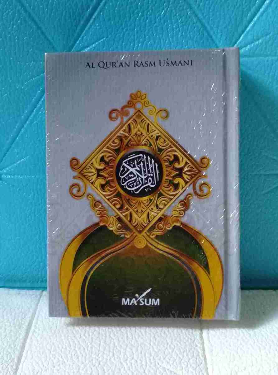 AL Qur'an Mushaf Usmani Cover Batik A6 HC MAKSUM