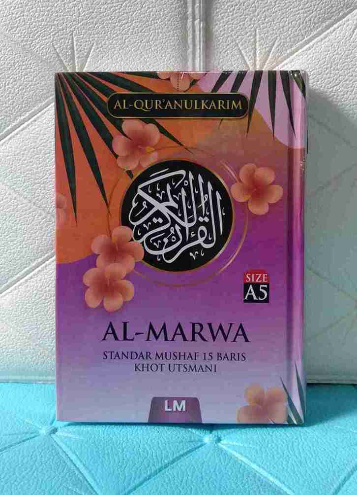 AL Qur'an AL HUDA/AL MARWA Tanggung A5 Hard Cover Usmani LINGKAR MEDIA - Image 10