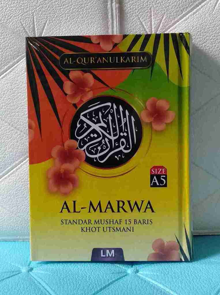 AL Qur'an AL HUDA/AL MARWA Tanggung A5 Hard Cover Usmani LINGKAR MEDIA - Image 7