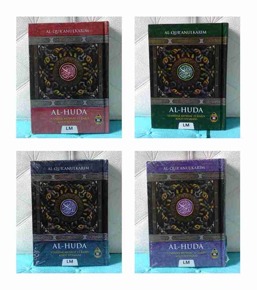 AL Qur'an AL HUDA/AL MARWA Tanggung A5 Hard Cover Usmani LINGKAR MEDIA