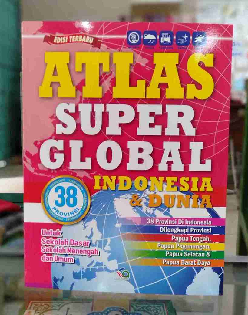 Atlas Super Global 38 Provinsi Tanggung CAHAYA AGENCY